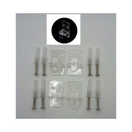 4 pcs Picture Hangers, Heavy Duty Picture Hanging Kit with Nails, Professional Picture Hanging Kit on Wooden/Drywall for Canvas, Office Pictures, Clock, House Decoration, Holds 10-20 lbs