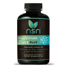Bisglicinato Zinc Quelado Veces Mayor Absorción Cúrcuma Vitamina 100 Cápsulas