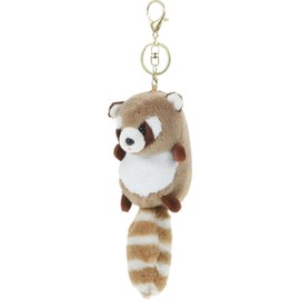VICASKY Llavero De Mapache, Peluche De Mapache Llaveros De Peluche Mochila Animales Colgante De Lindo Llavero Lindo De Esponjoso
