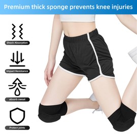 Volleyball Knee Pads,Knee Pads Volleyball with Thick Foam Padding for Men Women Youth Knees Protective,Soft Breathable Knee Pads for Volleyball Football Dance Yoga Tennis Running Cycling Climbing