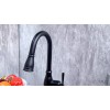 RELIAFLO Pull Down Kitchen Faucet in Matte Black - D11018-49
