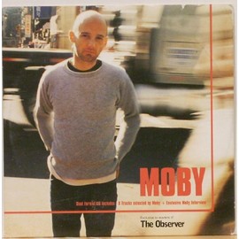 MOBY. THE OBSERVER NEWSPAPER 2000 8 TRACK CD