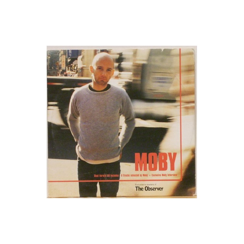 MOBY. THE OBSERVER NEWSPAPER 2000 8 TRACK CD