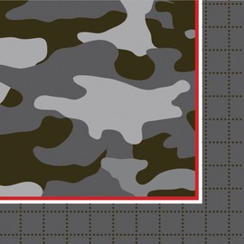 Operation Camo Beverage Napkin (16) Camouflage Birthday Party Supplies
