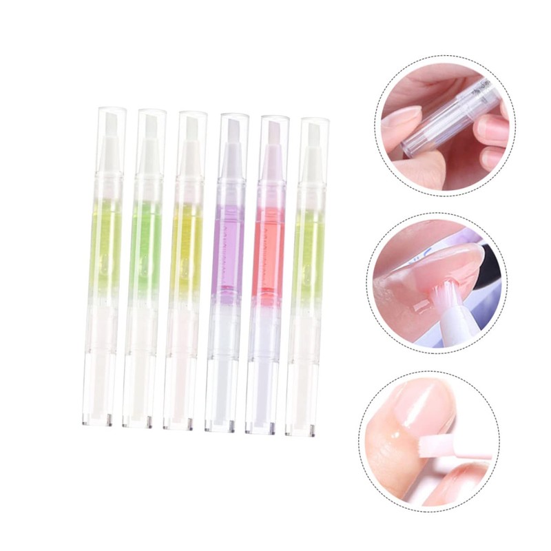 MERRYHAPY MERRYHAPY 6pcs Empty Cuticle Oil Pens Nail Art Essential