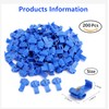 PRECIHW 200pcs Solderless Quick Splice Snap Wire Connectors, 18-14 AWG