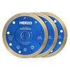 HERZO Set of 3 Diamond Cutting Discs 115 mm Extra