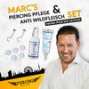Marc's piercing care and anti-wild meat set for inflamed piercings