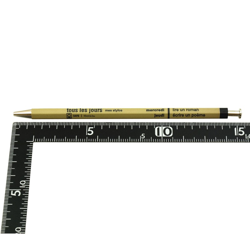 MARK´S Ballpoint Pen Days, Black, 1 Stück (1er Pack)