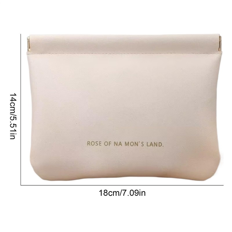 Earbuds Case, Closure Soft Elastic Snap Spring Pouch, Compact Storage