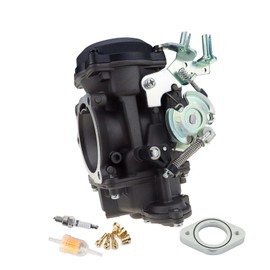 SVKCAR CV40 Carburetor for Harley Davidson Sportster 883 1200 XL883 XLH1200, Softail 1988-2017, Dyna FXR FXD Touring 1988-2016, Sportster 1998-Up CV 40MM Carb Grey 27421-99A (with Intake Manifold)