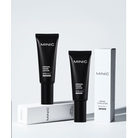 Minic Minimal Cover Lotion No. 01 40ml (for Bright Skin) + Airy Lip Balm 4.7g (+ Free Trial Size Cover Lotion No. 1 1ml)