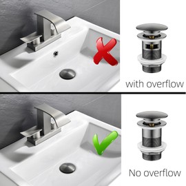 Heixutas Brass P Trap Set: 1-1/4 Bottle P-Trap with Bathroom Sink Stopper - Sink Drain Plumbing Kit for Pipe Replacement (Grey, No Overflow)