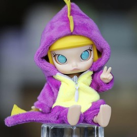 XiDonDon Cute Dinosaur Animal Monster Doll Clothes for OB11,Molly, Gsc,1/12 BJD Doll Accessories Toys Dolls Clothes (PU)