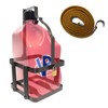 𝑼𝒑𝒈𝒓𝒂𝒅𝒆𝒅 Fuel Jug Container Holder Mount, 5 Gallon Gas Can