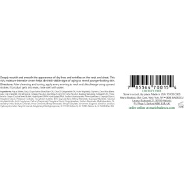 Mario Badescu Crema para el cuello con vitamina A-D-E para todo tipo de piel Crema para el cuello que reafirma e hidrata Formulada con aceite de salvado de arroz y vitamina A y E 28 gr