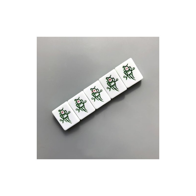 5 PCS Mahjong Refrigerator Magne, Chinese Mini Mahjong Fridge Magnets