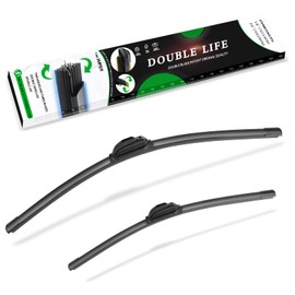 26"+18" Windshield Wipers Blades（pair for front）, OEM Quality Premium All-Seasons double lifespan