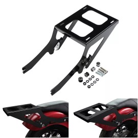 TCMT Two Up Mounting Rack Fit For Harley Tour Pak Deluxe Heritage Classic FLHC 18-24