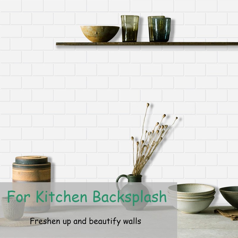 WoStick Peel and Stick Wall Tiles 1.6mm Thick 10 Sheets