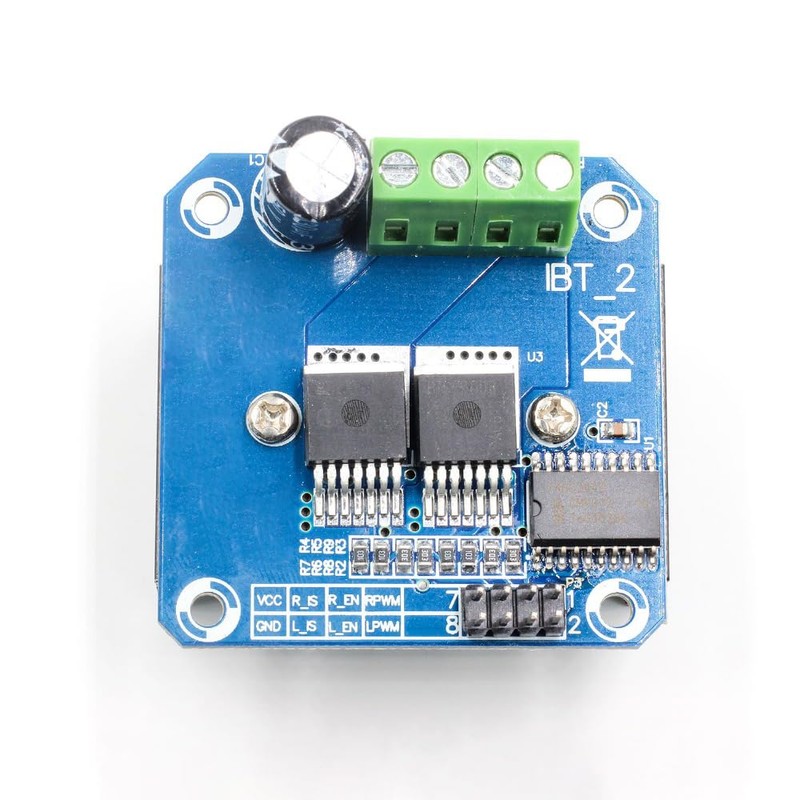 BTS7960 43A High Power H-Bridge Motor Driver Module, Controller Board