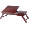 Winsome Alden Wood Bed Tray, Walnut