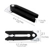 Couch Clamp Steel Non-Slip Sectional Connectors for Sliding Sofas, Adjustable
