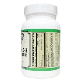 AlchePharma Vitamin D-3 25 mcg (1,000 IU) from Lanolin in a Base of Safflower Oil (250 Soft Gels)