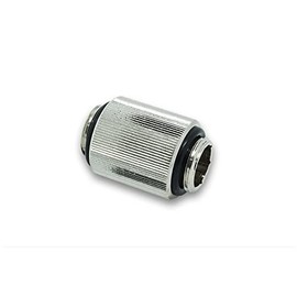 EKWB EK-AF G1/4" 20mm Male to Male Extender Fitting, Nickel