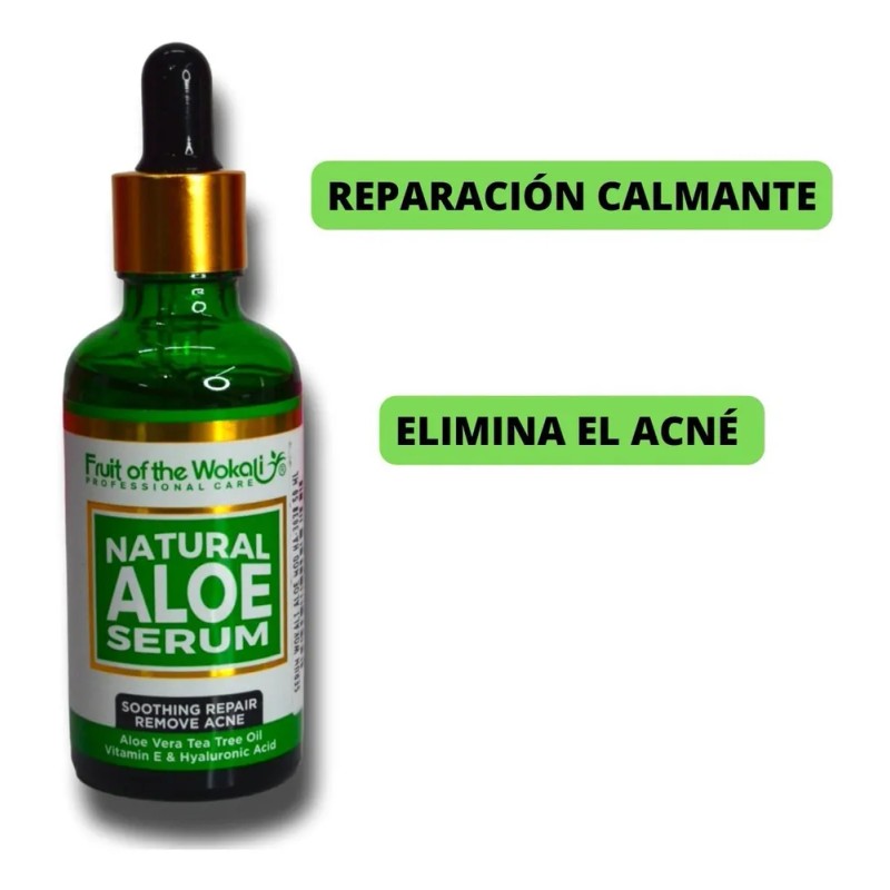 Serum Fruit of the Wokali Aloe Vera cido Hialurnico Reduce