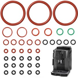 Ancable 39-Piece O-Ring Seal Set, Maintenance Set, Sealing Ring Compatible with Delonghi ESAM/ECAM/ETAM Fully Automatic Coffee Machines, for Brewing Unit, Thermoblock, Milk Frother Accessories