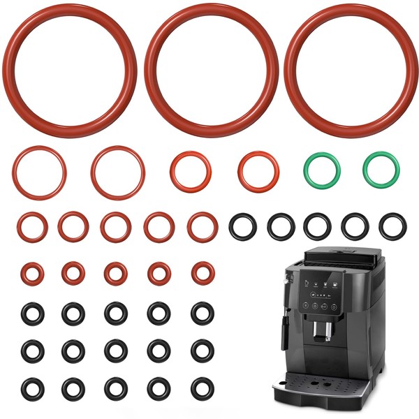 Ancable 39-Piece O-Ring Seal Set, Maintenance Set, Sealing Ring Compatible