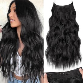 Extensiones de Cabello Natural Ondulado, Extensión de Liga
