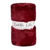 Shannon Fabrics Luxe Cuddle Cut 2Yd-Hide Merlot Fabric