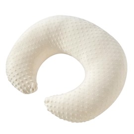 ESEN Plus Size Baby Nursing Pillow and Body Positioner for Breast Feeding and Bottle Feeding, Ultra Soft Baby Breastfeeding Pillows with Removable Nursing Pillow Cover for Mom and Baby (Beige)