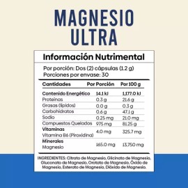 Magnesio Ultra y Ultra Omega 3 Nutrientes Vidalabs México