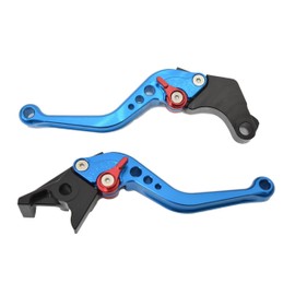 [ADVANTAGE] Honda Universal Aluminum Brake and Clutch Lever Set with 6 Adjustable Positions, Available in 5 Colors, For CBR250, NSR250, CB400SF, VTR250, Xelvis, Etc., blue