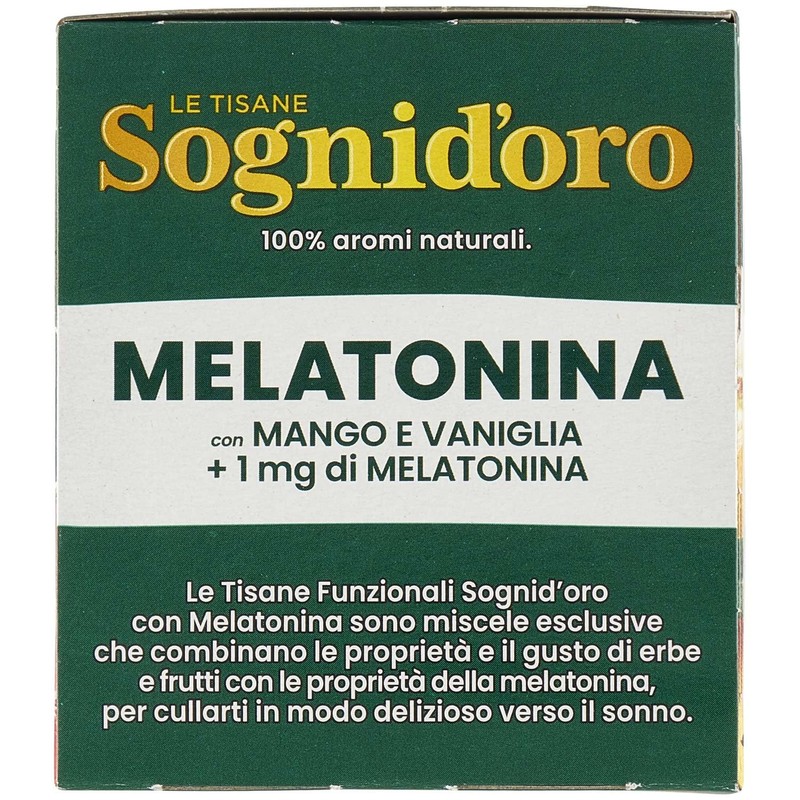 Infuso Melatonina con Mango e Vaniglia 16 filtri