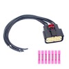 7 Wire Headlight Connector Plug Harness Repair Pigtail for Ford