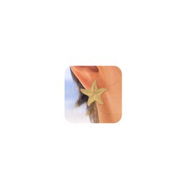 Starfish Earrings for Women Gold Shell Stud Earrings Puka Seashell Earrings Beachy Ocean Jewelry Beach Vacation Outfits Summer Dress for Women