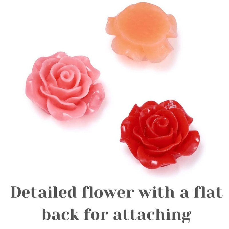 100 pieces Rose Embellishments for Nail Art Charm or jewelry