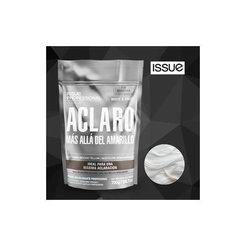 ISSUE Professional Polvo Decolorante para Cabello con Keratina Máxima Decoloración
