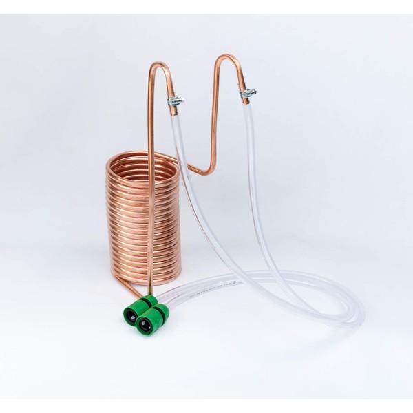 Immersion Wort Chiller/Copper Wort Cooler/Micro Brewing (2x 200cm hose)