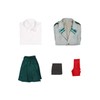 Verycos Kids Ochaco Uraraka Cosplay Costume Outfit Tsuyu Asui School