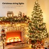 oopswow Warm White String Lights 33ft 100 LED with 8