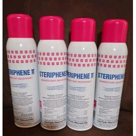 Spartan Steriphene II Disinfectant Deodorant Clean Fresh Fragrance 15 oz Qty 4