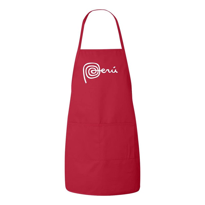 PeruCoUSA Marca Peru Apron for Men and Women — Mandiles