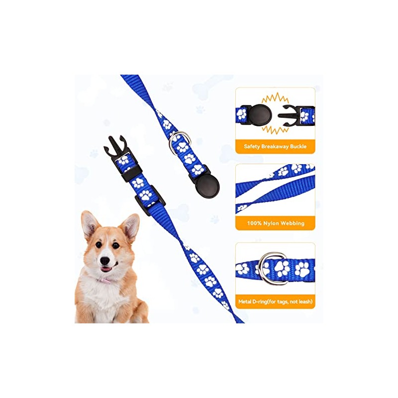 Paquete de 16 collares para cachorros, collares para cachorros, para