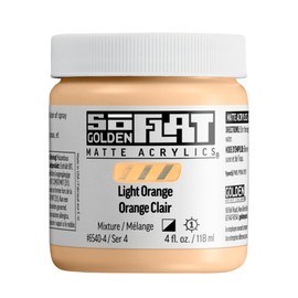 Golden : SoFlat : Matte Acrylic Paint : 118ml : Light Orange