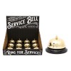 Golden Desk Bell Service Bell for Schools Restaurants Hospitals Hotel
